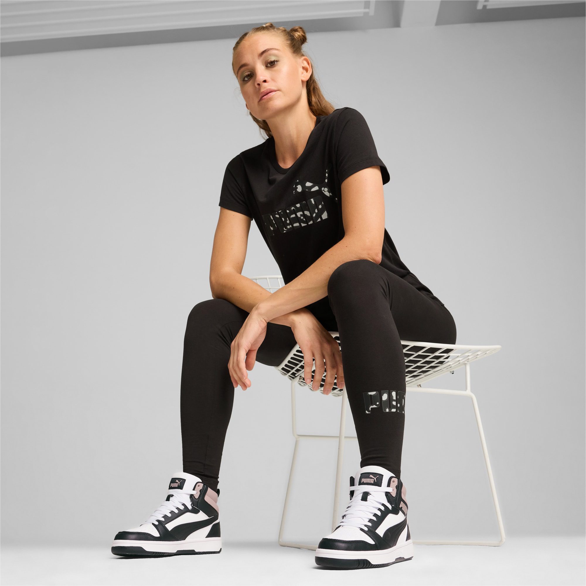Puma Rebound Wit/Zwart (392326-26)