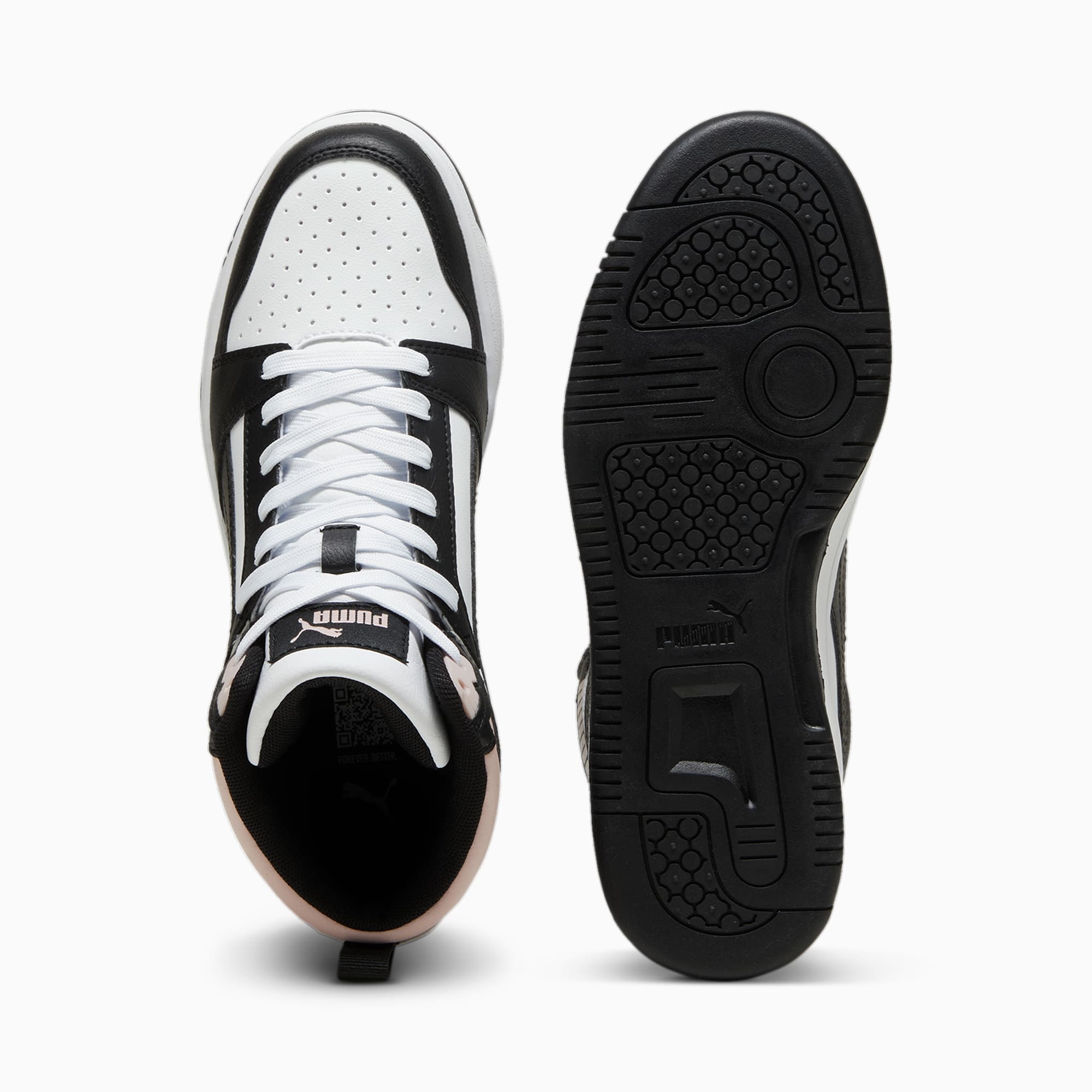 Puma Rebound Wit/Zwart (392326-26)