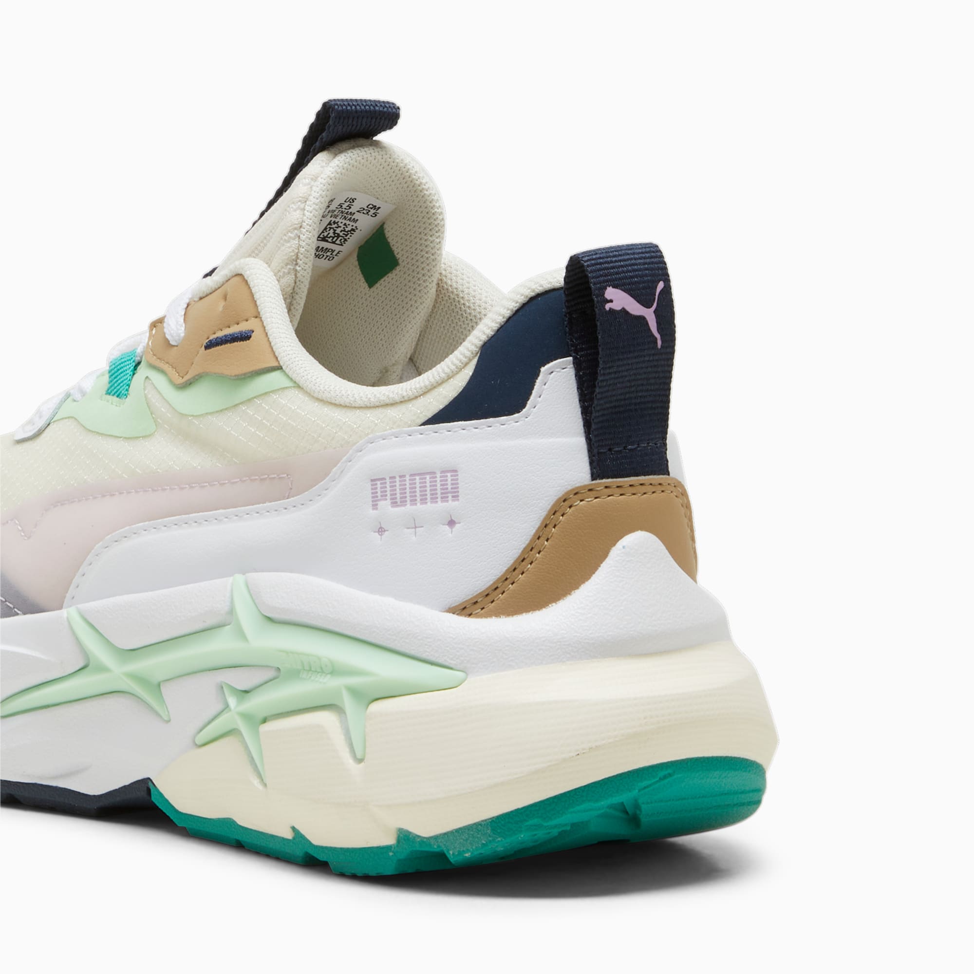 Puma Spina NITRO damessneakers Rood/Bruin (392480-06)