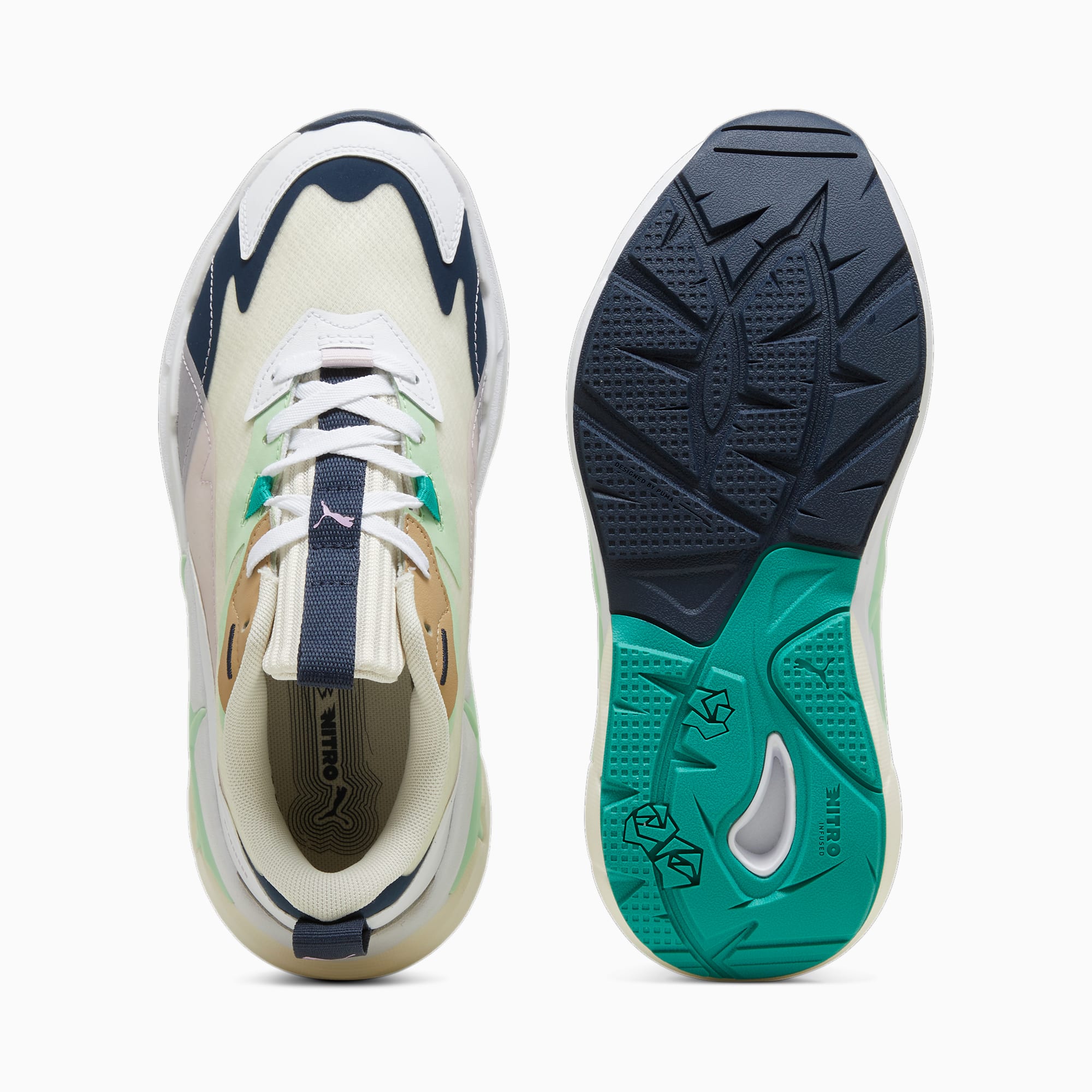 Puma Spina NITRO damessneakers Rood/Bruin (392480-06)