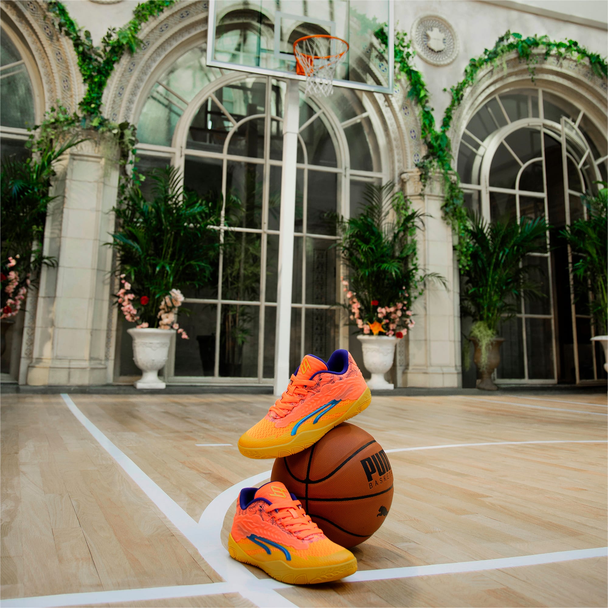 Puma Stewie 3 Dawn Blauw/Roze/Geel (380071-01)