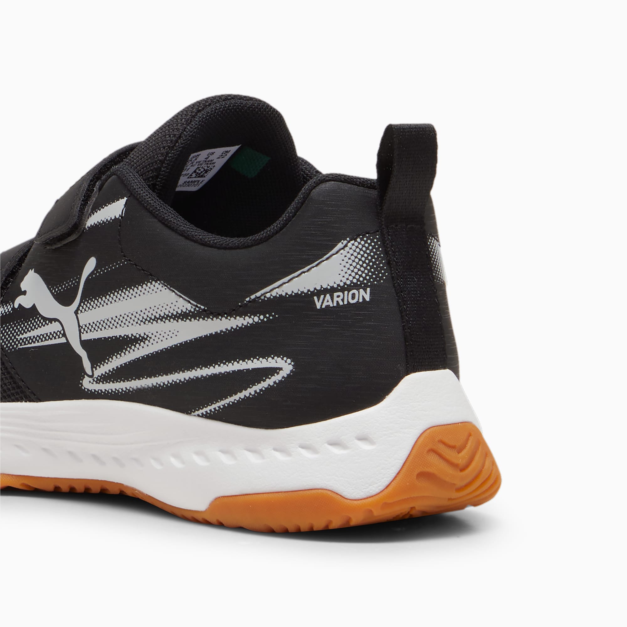 Puma Varion II zaalschoenen Grijs/Zwart (108106-01)