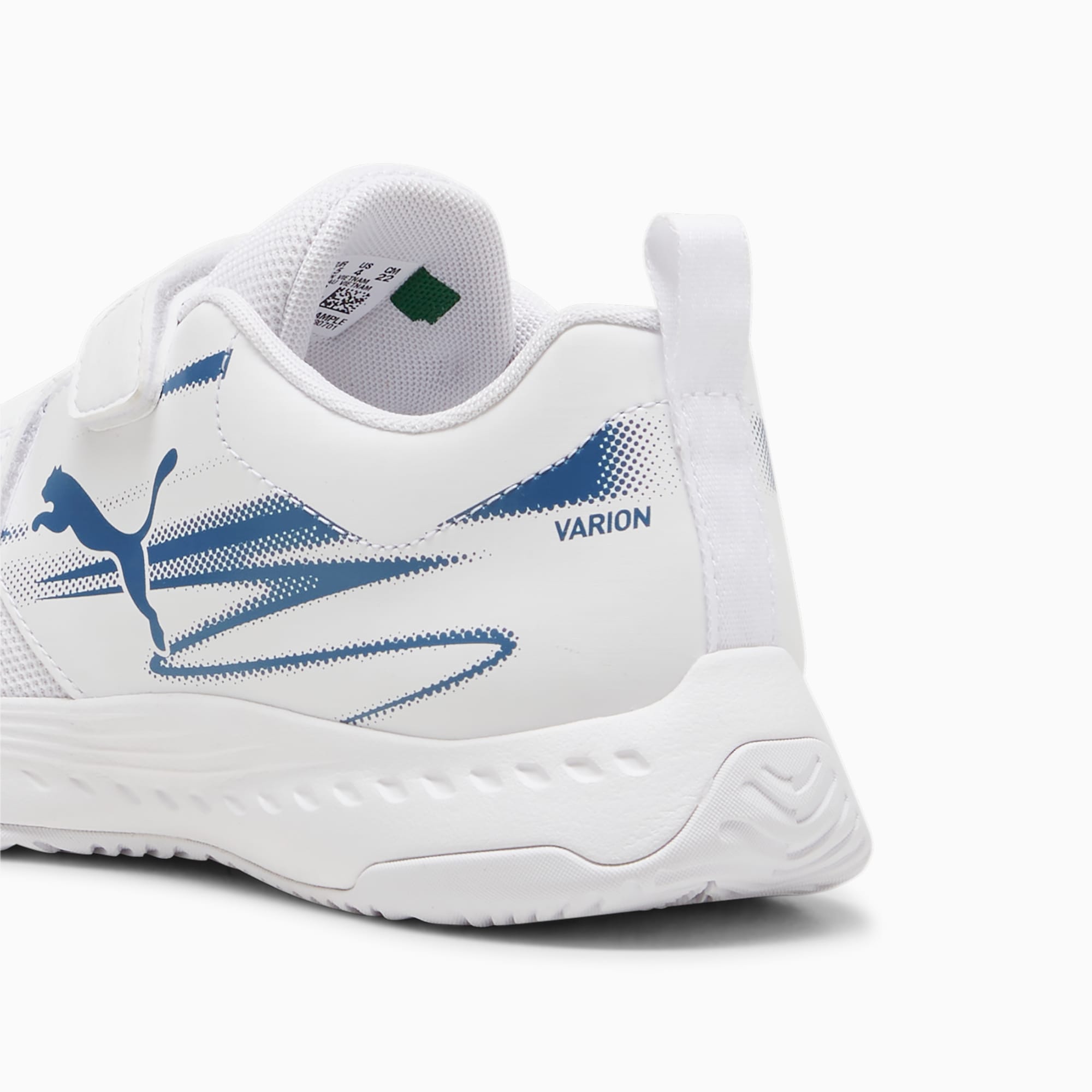 Puma Varion II zaalschoenen Wit/Blauw (108106-02)