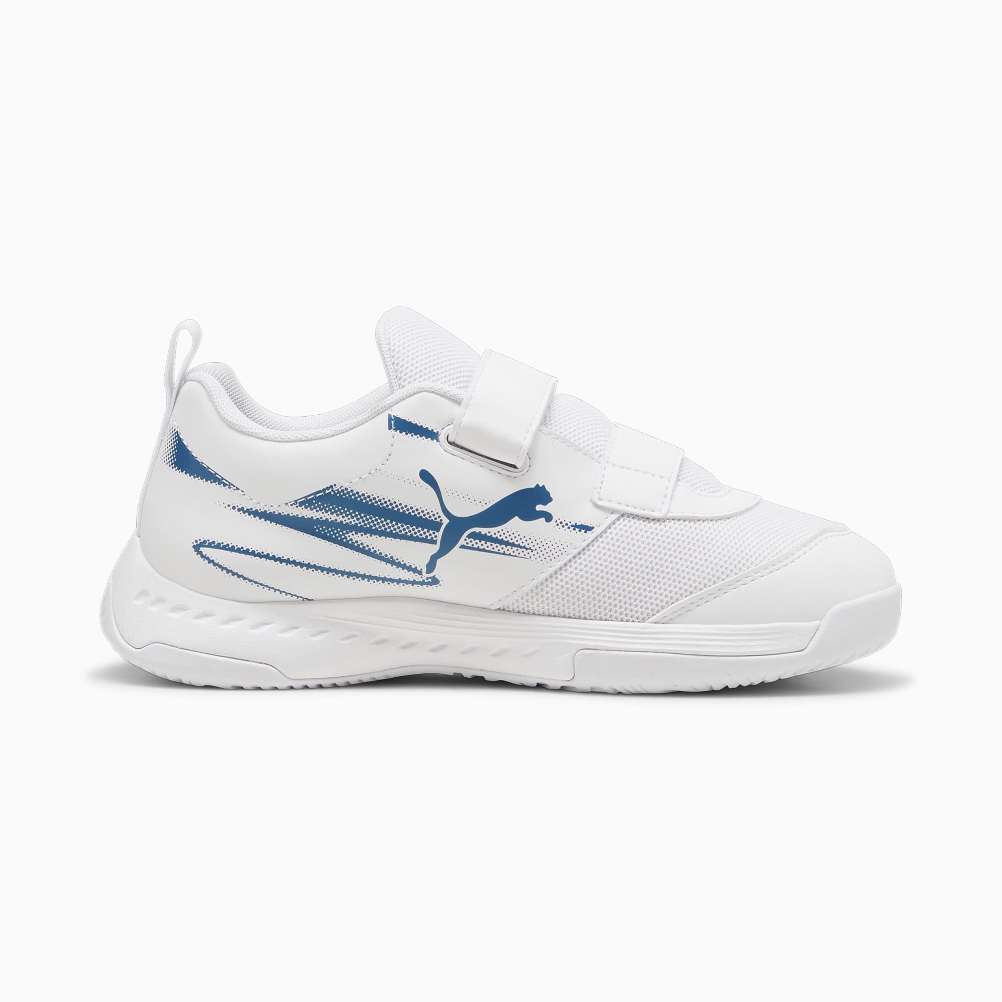 Puma Varion II zaalschoenen Wit/Blauw (108106-02)