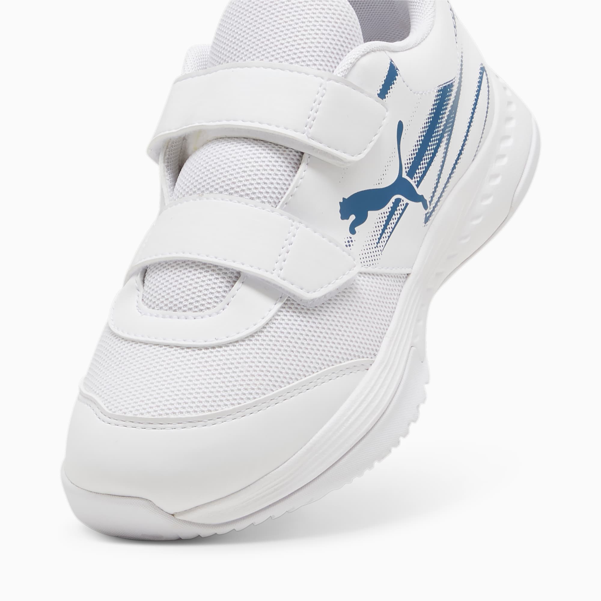 Puma Varion II zaalschoenen Wit/Blauw (108106-02)