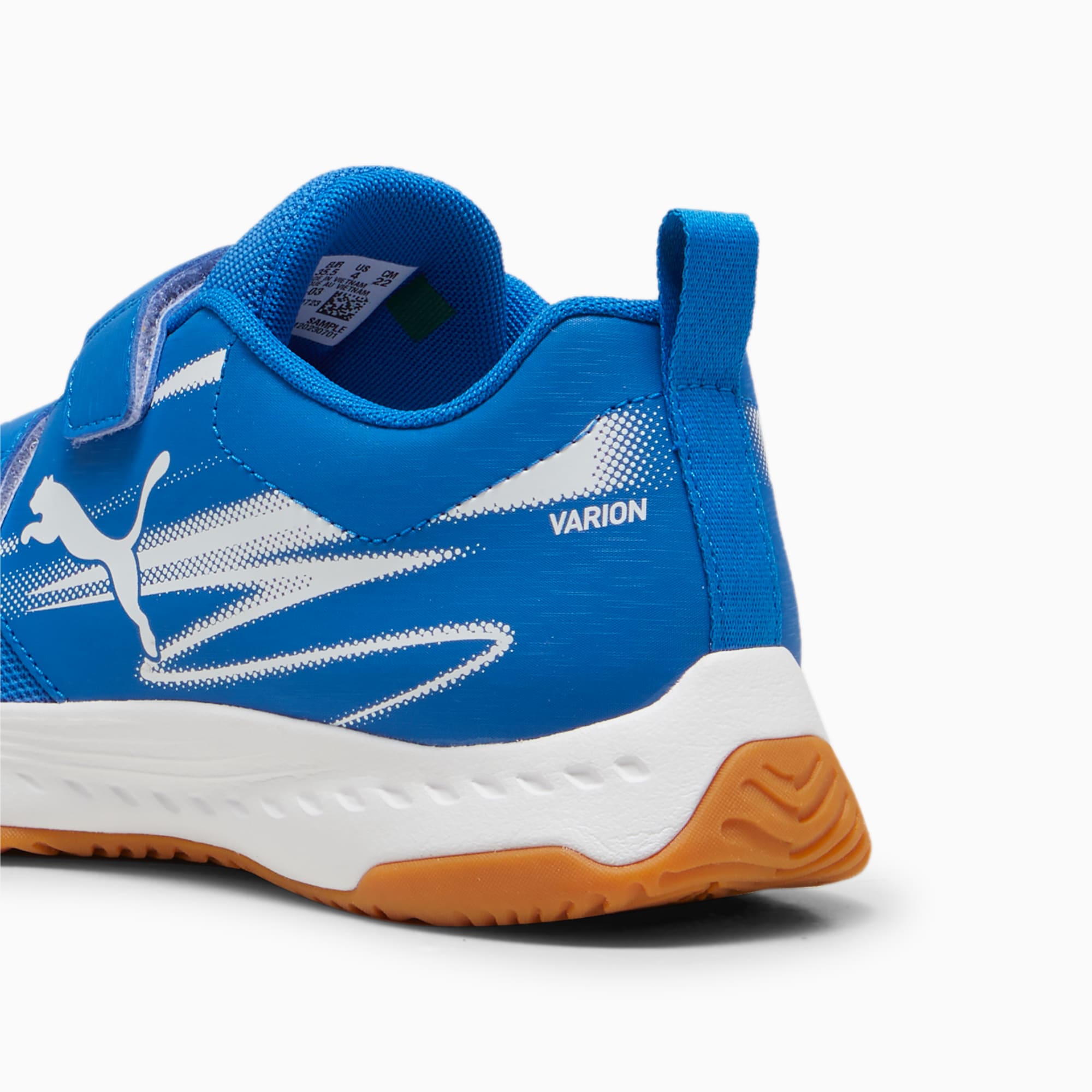 Puma Varion II zaalschoenen Wit/Blauw (108106-03)