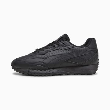 Puma Blacktop Rider leren Grijs/Zwart (393823-02)