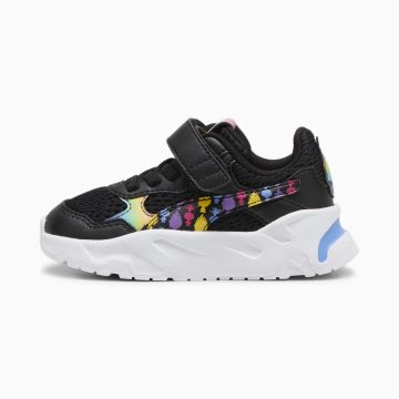 Puma x TROLLS Trinity-sneakers Zwart/Blauw/Groen (396541-01)