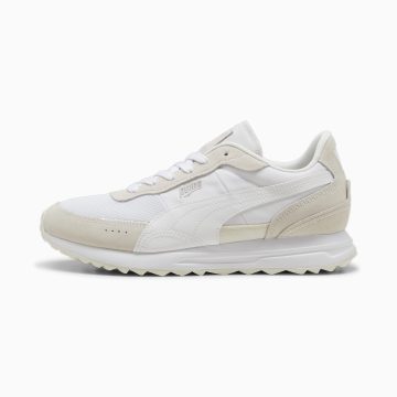 Puma Road Rider van suède Wit/Grijs (397377-05)