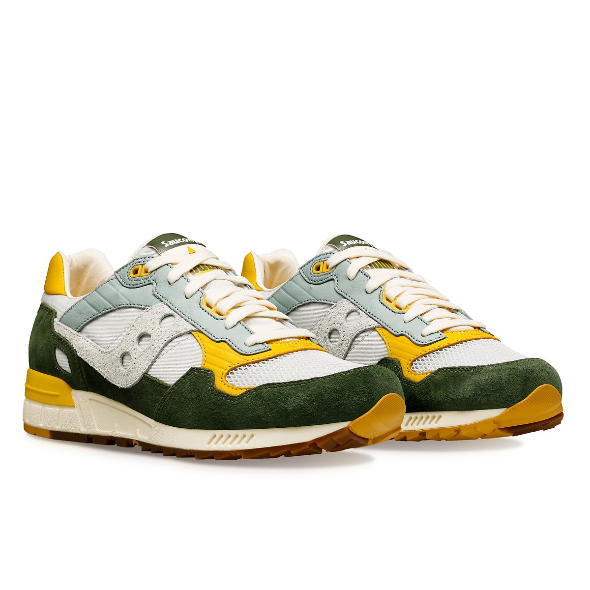 Saucony Shadow 5000 Premium Light Grey / Green (S70811-2)