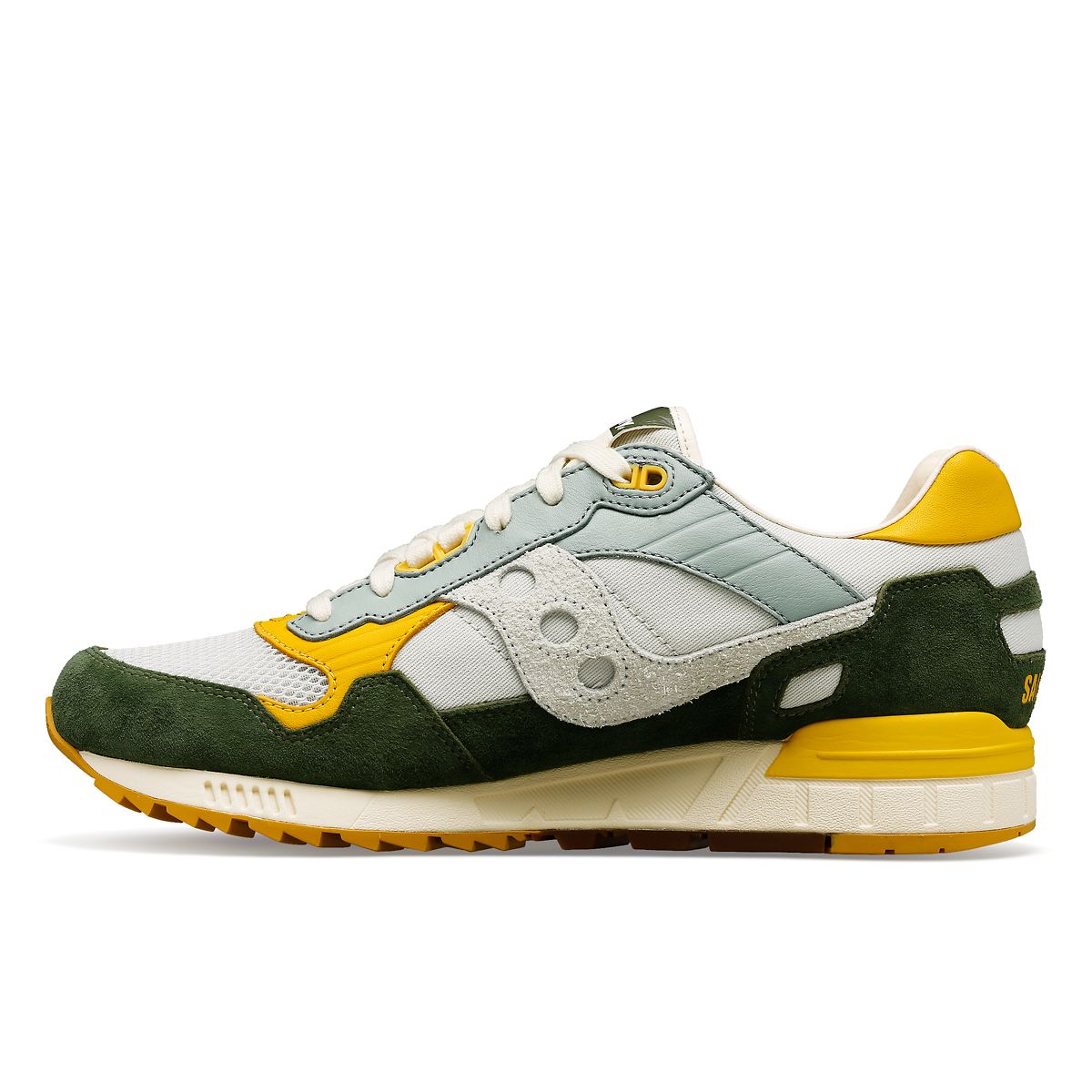 Saucony Shadow 5000 Premium Light Grey / Green (S70811-2)