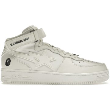 A Bathing Ape Bape Sta Mid White (001FWH701003-WHT/1H70191003-WHT)
