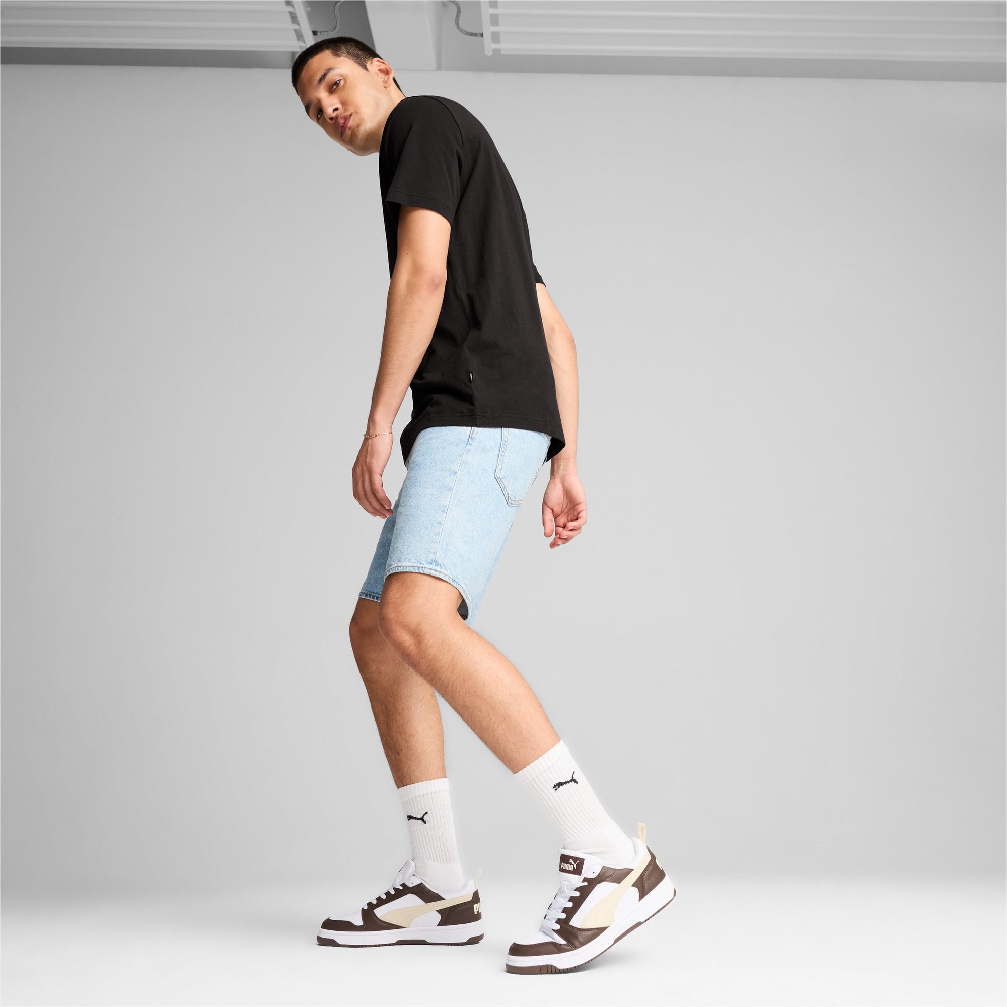Puma Rebound V6 Low Wit/Bruin (392328-31)