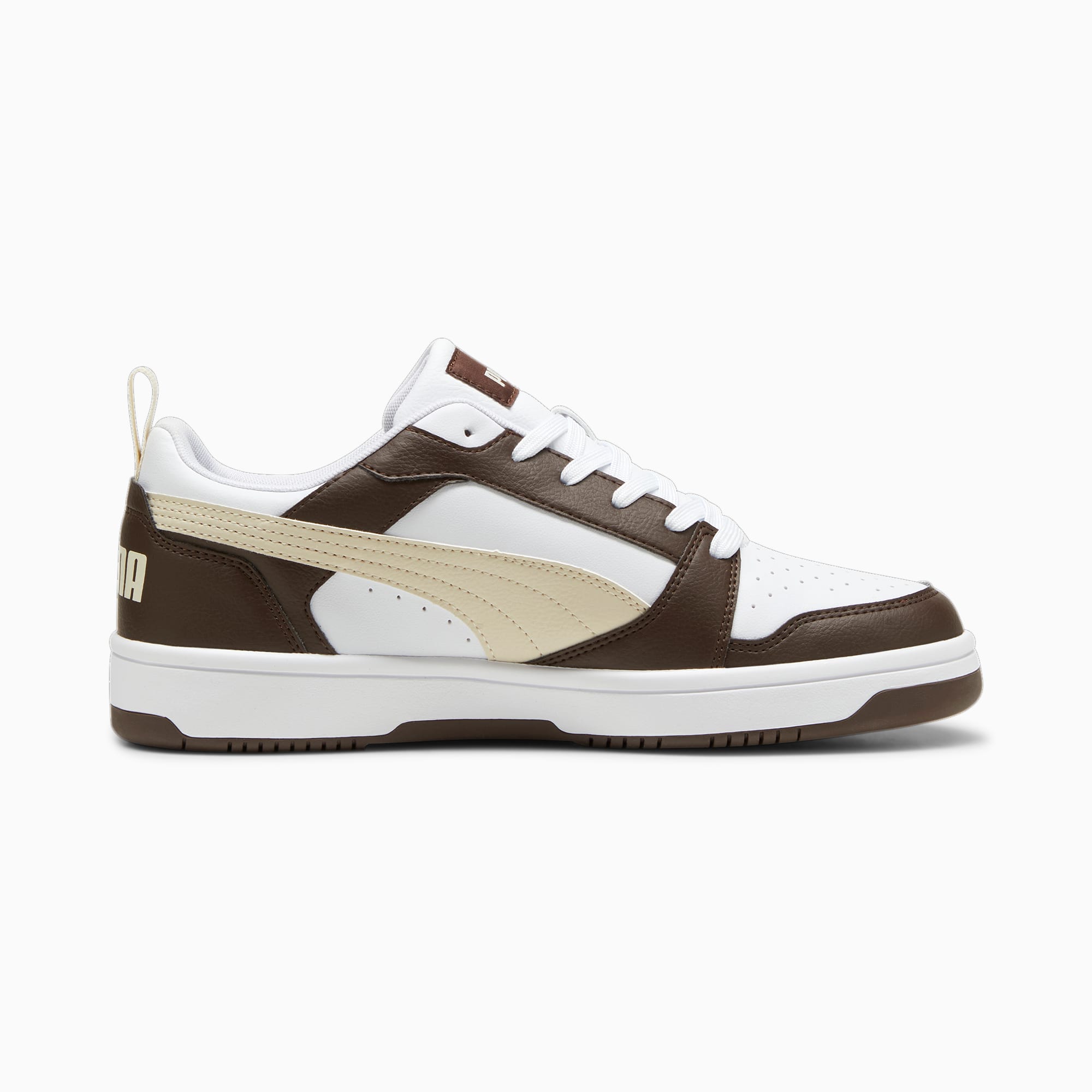 Puma Rebound V6 Low Wit/Bruin (392328-31)
