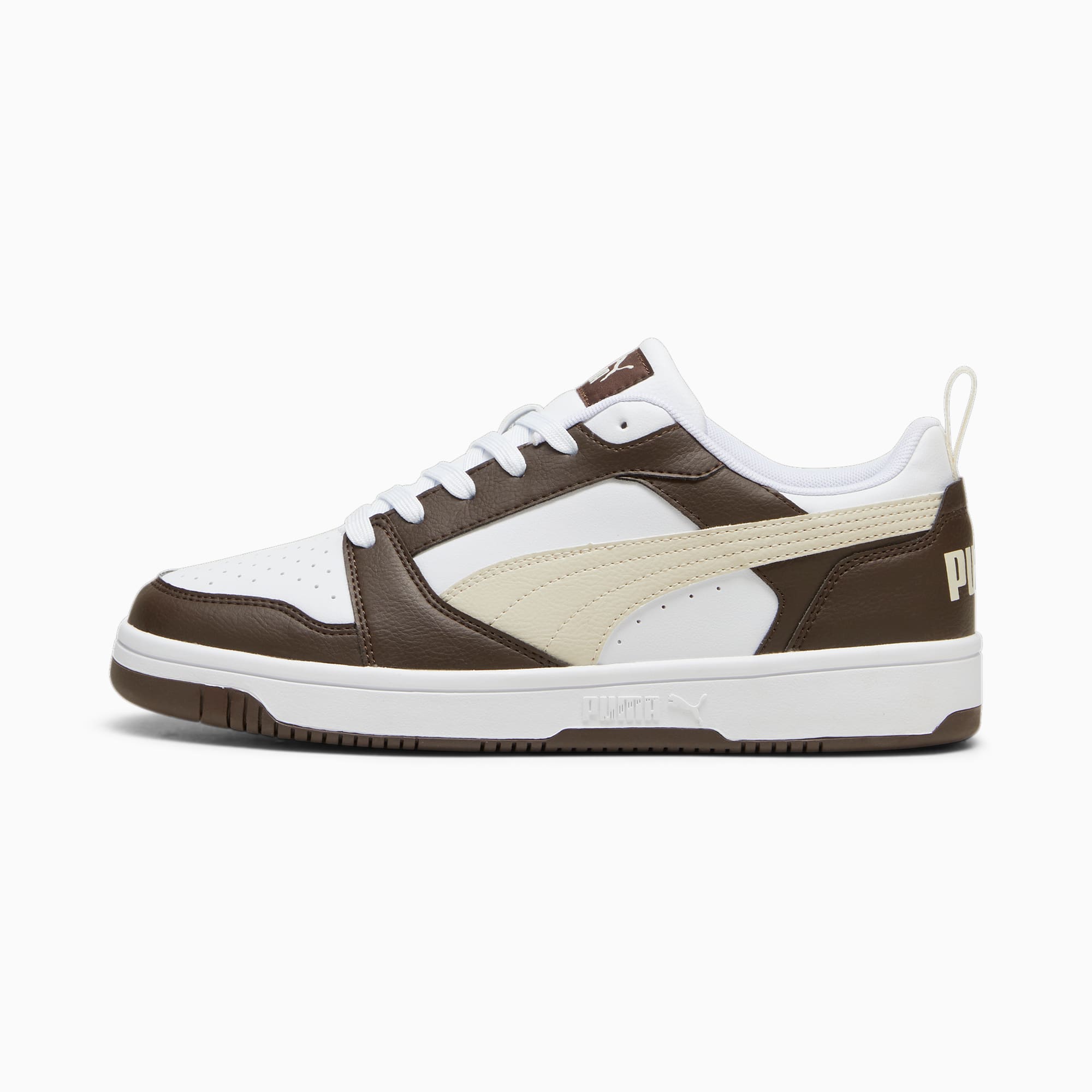 Puma Rebound V6 Low Wit/Bruin (392328-31)