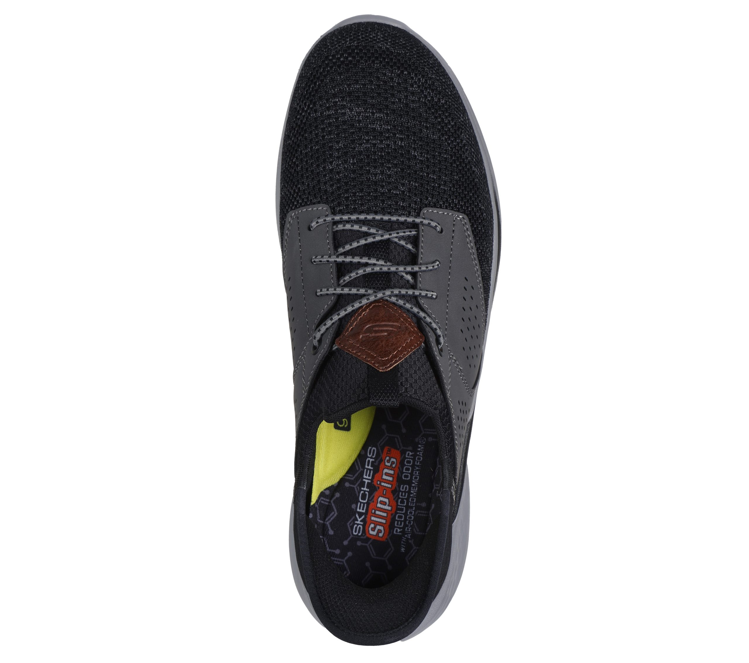 Skechers Skechers Slip-ins Relaxed Fit: Slade – Caster – Zwart / Grijs (210889-BKGY)