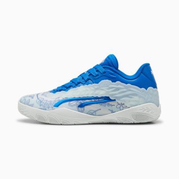 Puma Stewie 3 City of Love basketbalschoenen Blauw (379937-01)
