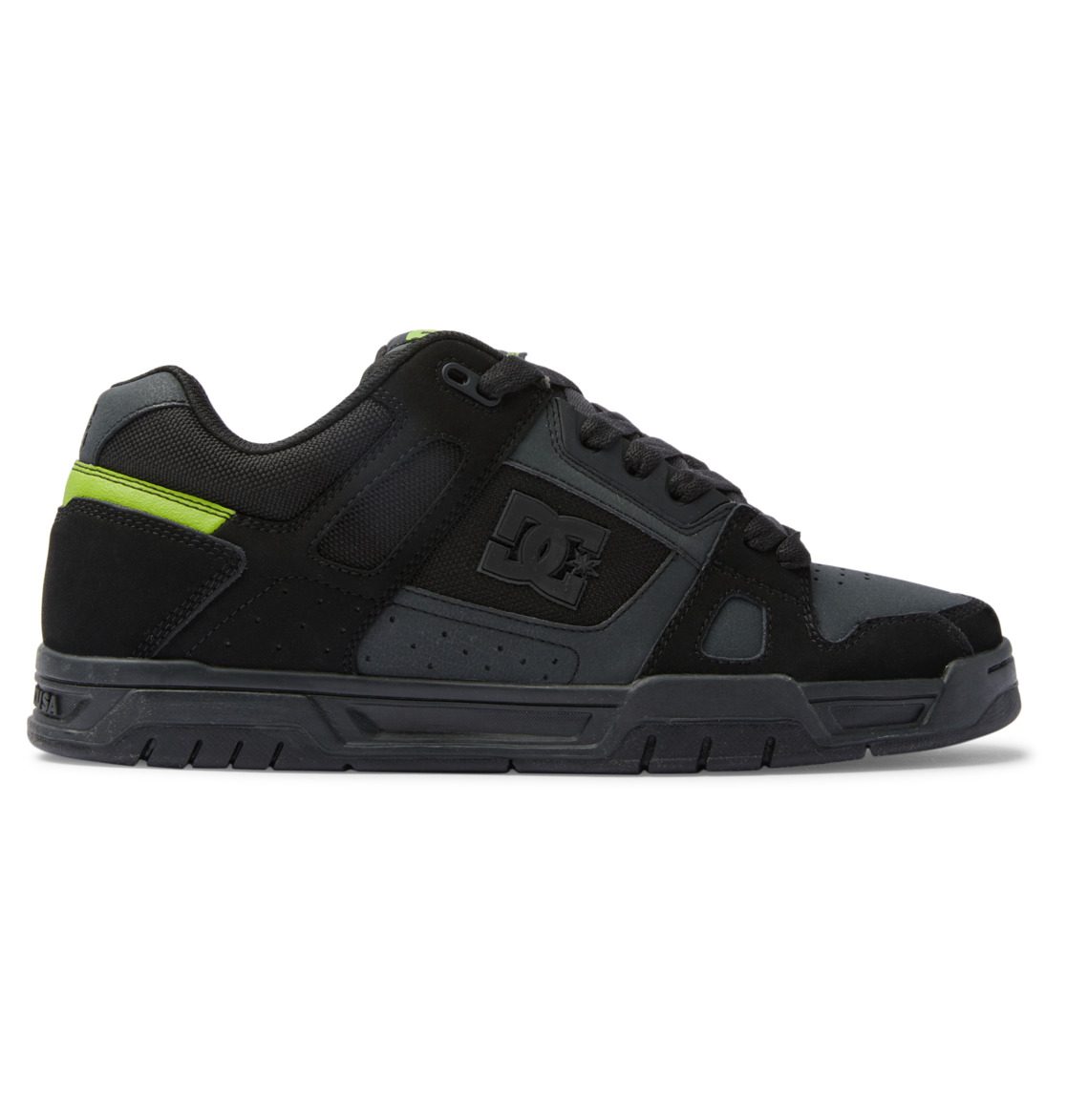 DC Shoes Stag black/lime green (320188-BL4)
