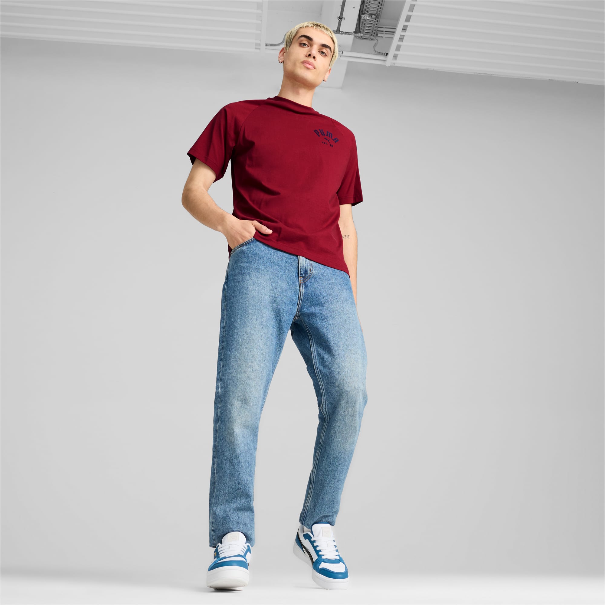 Puma CA Pro Lux III Wit/Blauw (395203-15)