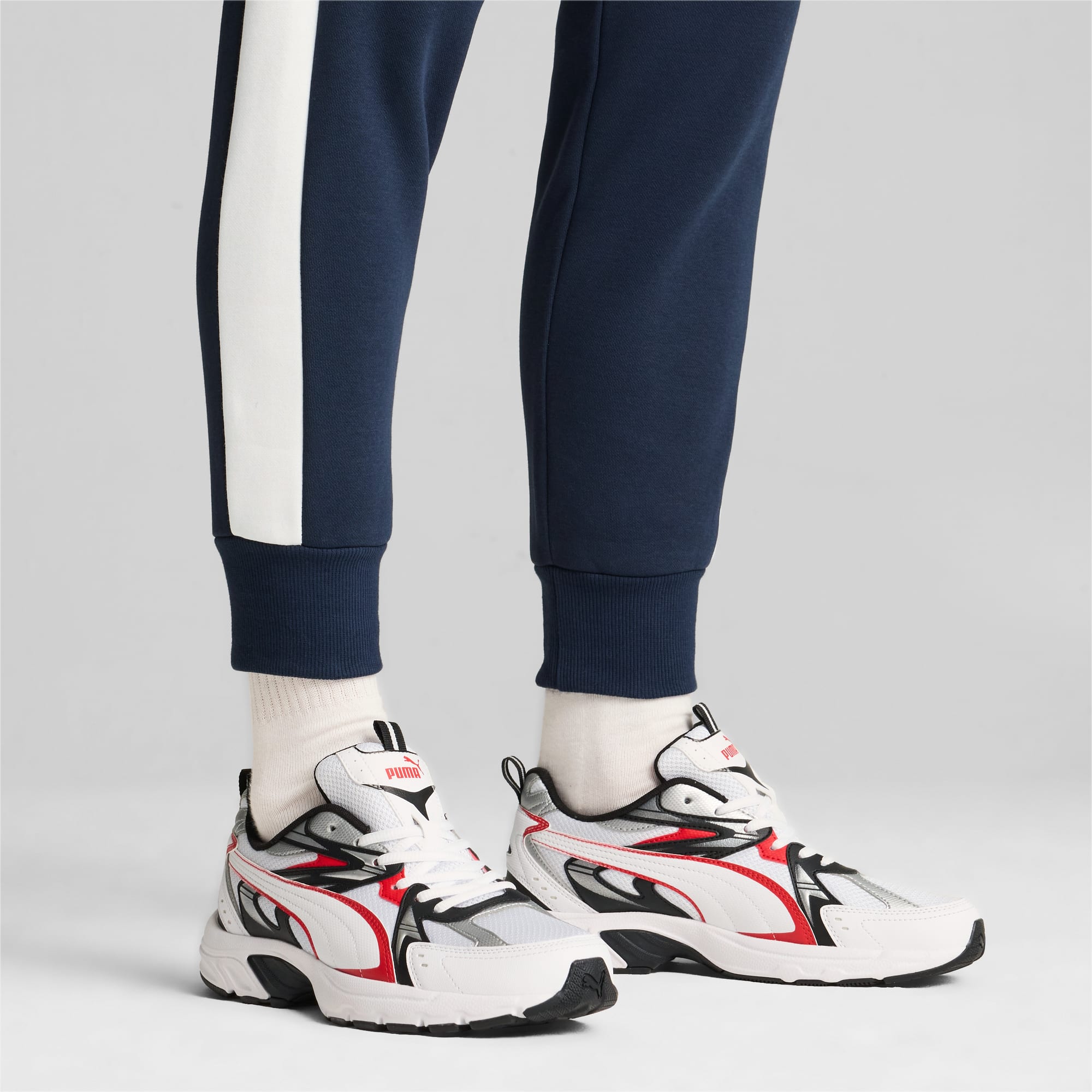 Puma Milenio Tech Wit/Zwart/Rood (392322-08)