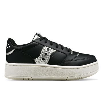 Saucony Jazz Court Platform Lux Black / Silver (S60780-1)