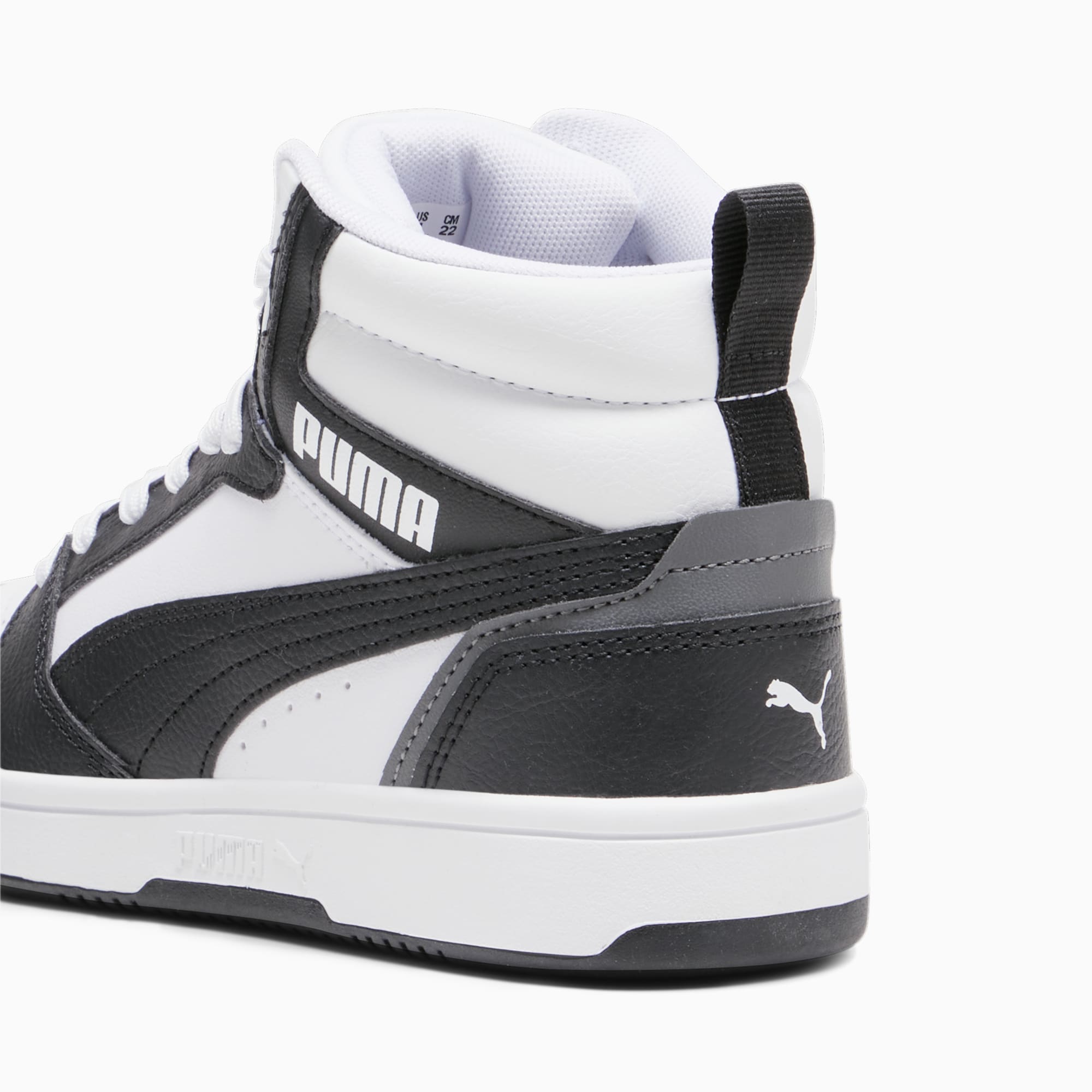 Puma Rebound V6 Mid Wit/Zwart/Grijs (393831-01)