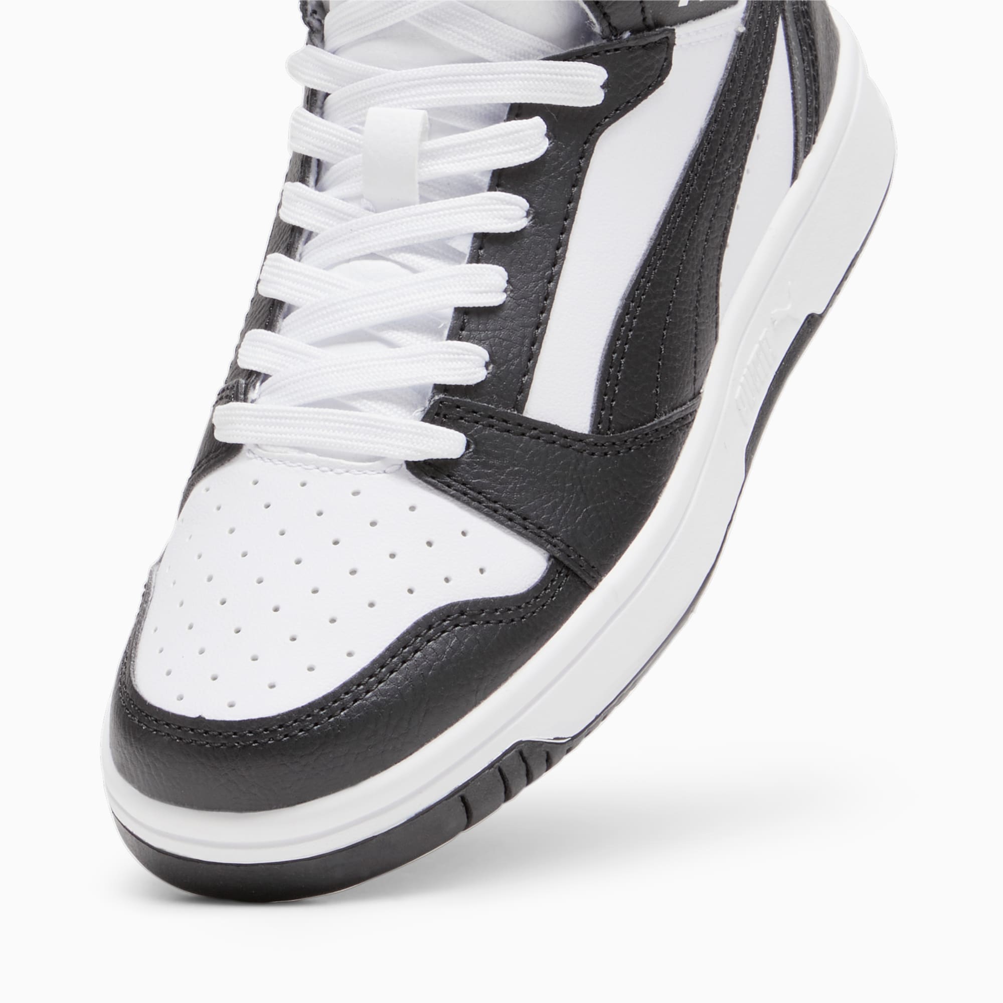 Puma Rebound V6 Mid Wit/Zwart/Grijs (393831-01)