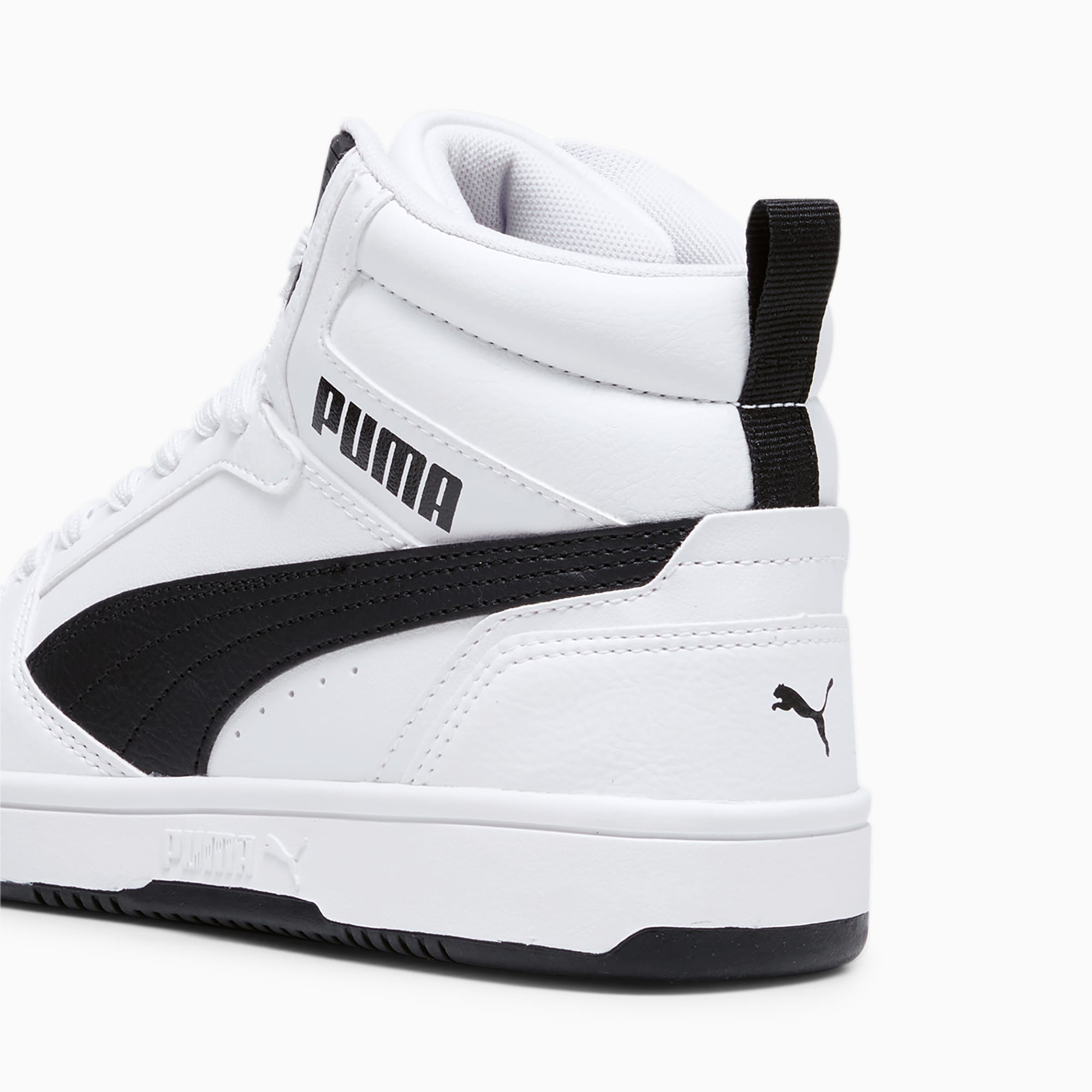 Puma Rebound V6 Mid Wit/Zwart (393831-02)