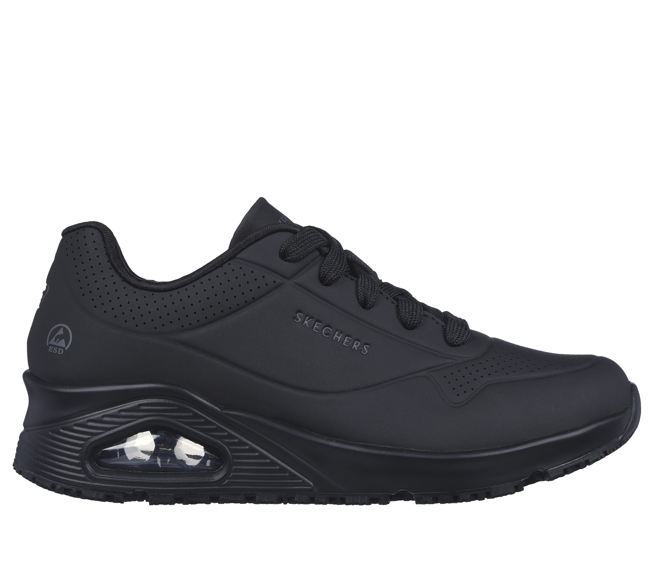 Skechers Work: Uno SR – Zwart (108021EC-BLK)