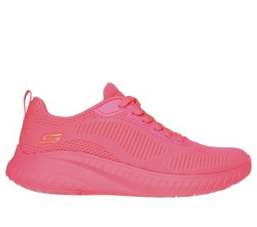 Skechers Bobs Sport Squad Chaos – Cool Rythms – Neon Koraal / Oranje (117216-NCOR)