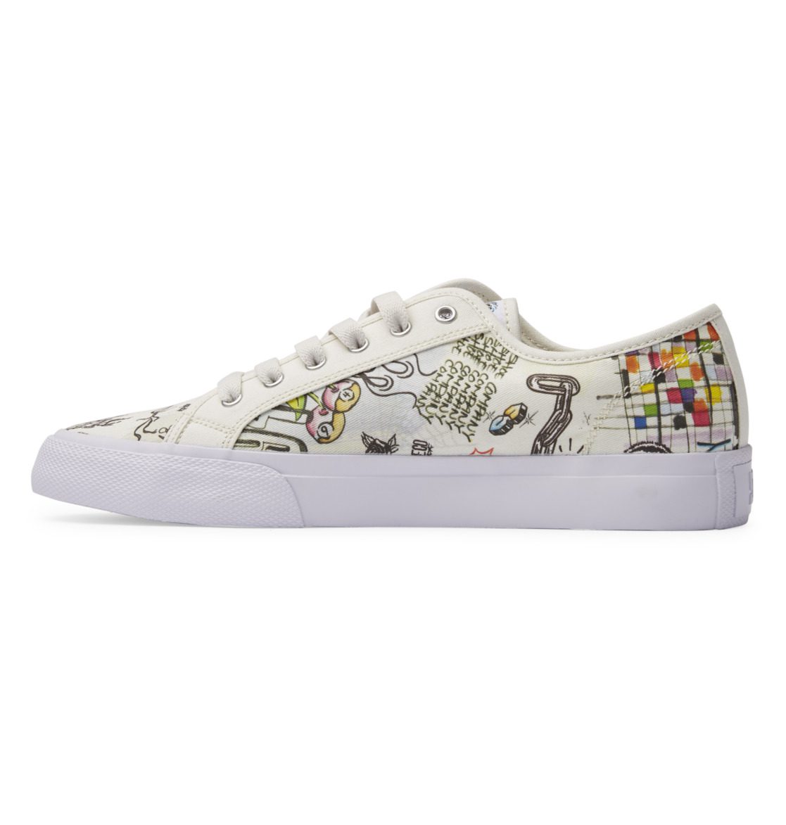 DC Shoes Manual Tx Se white/white print (ADYS300678-WW3)