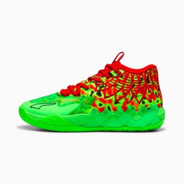 Puma MB.01 Thermal basketbalschoenen Groen/Rood (310508-01)