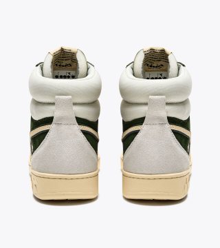 Diadora Magic Basket Mid Suede White / Kombu Green (501.180184_D1006)