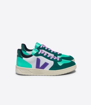 Veja V-10 SUEDE MULTICO SWAN PURPLE PIERRE (VX0303670A)