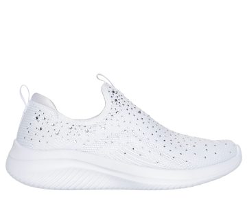 Skechers Ultra Flex 3.0 – Glam Night – Wit / Zilver (150172-WSL)