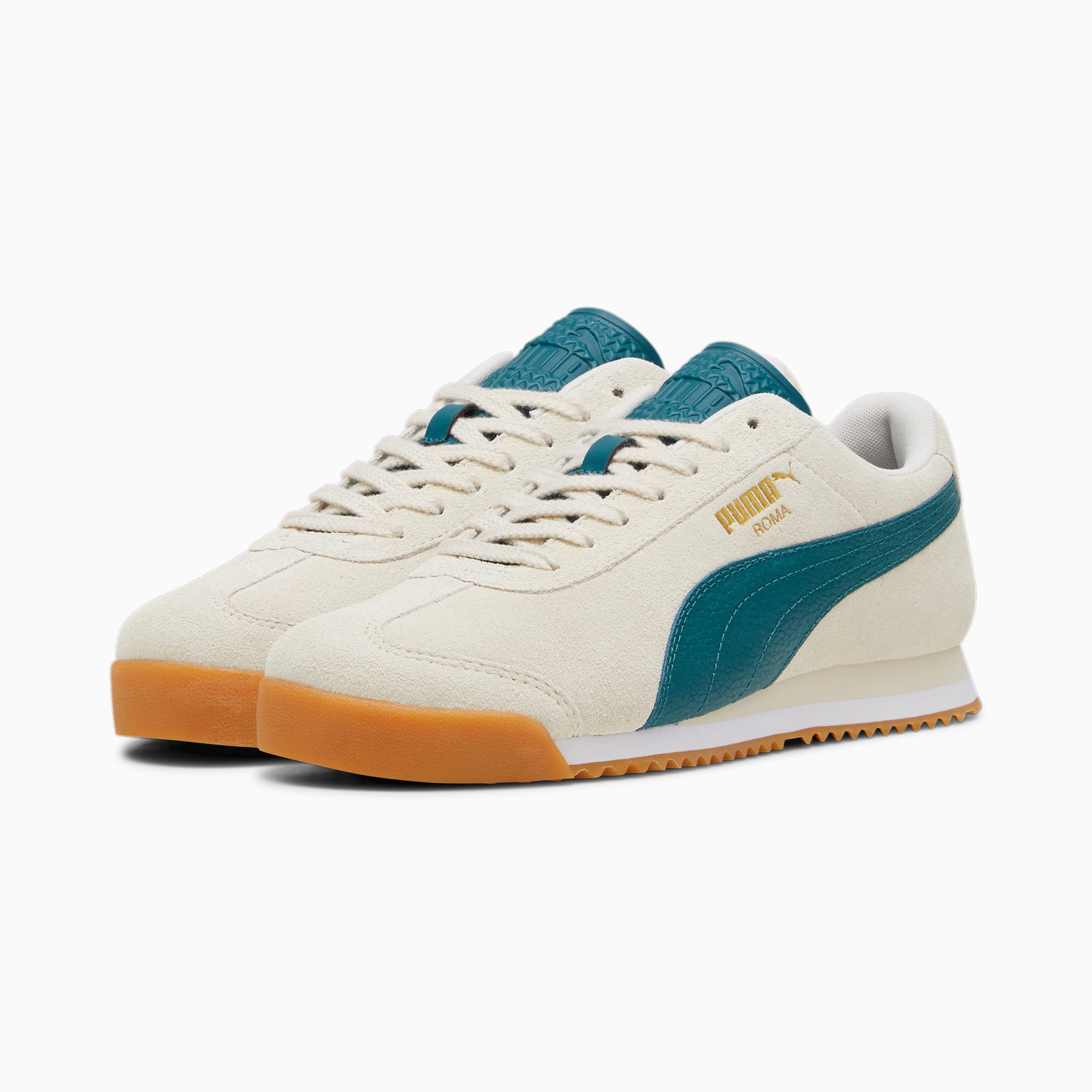 Puma Roma Suede unisex Groen (398635-02)
