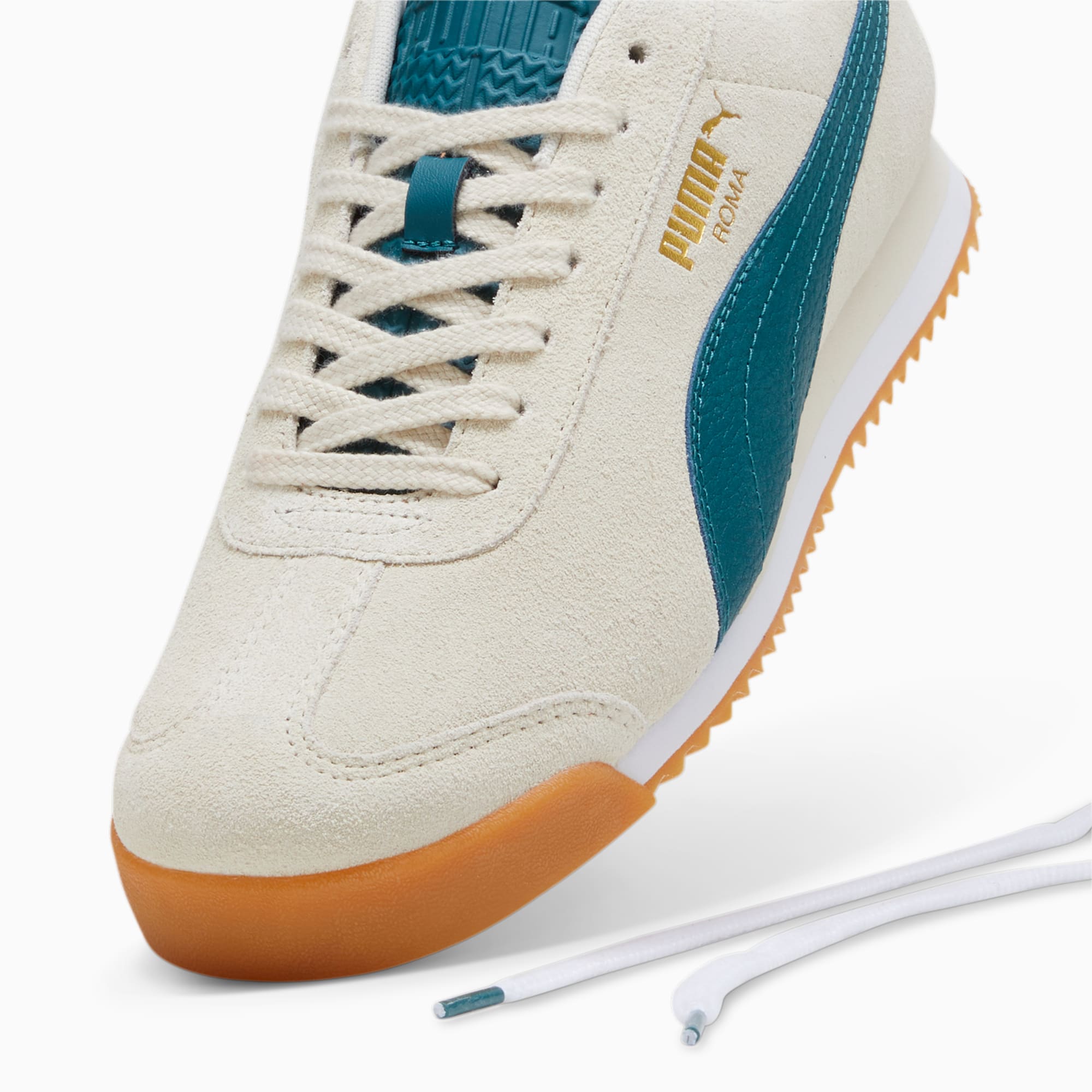 Puma Roma Suede unisex Groen (398635-02)