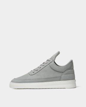 Filling Pieces Low Top Ripple Nubuck Cement Grey