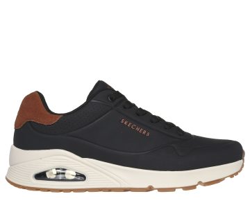 Skechers Uno – Suited On Air – Zwart (183004-BLK)