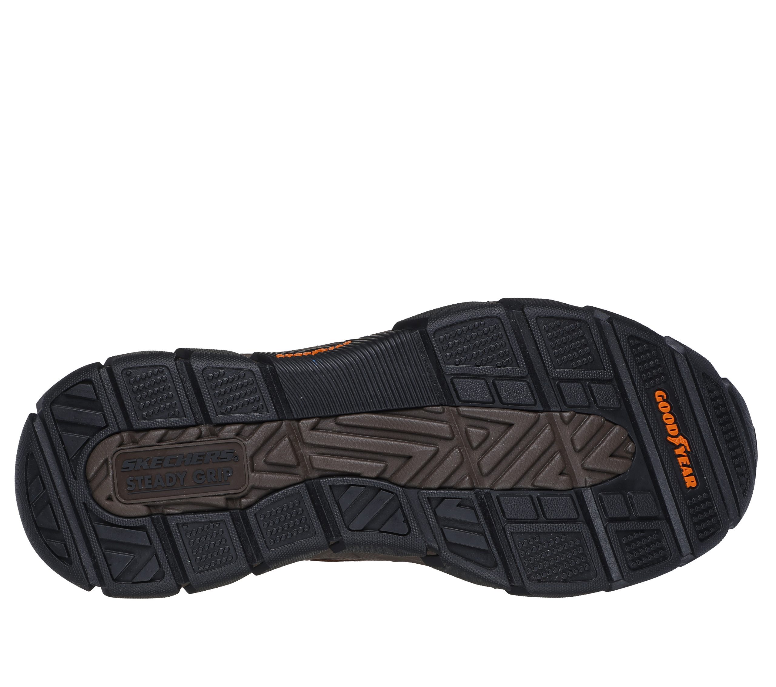 Skechers Skechers Slip-ins: Respected – Garville – Rood / Bruin (205201-RDBR)
