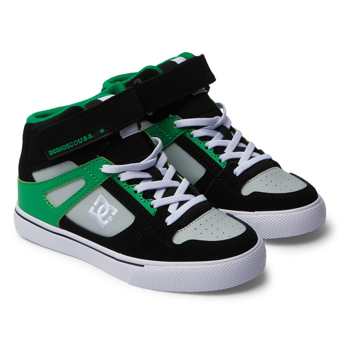 DC Shoes Pure High-Top EV black/kelly green (ADBS300324-BKG)