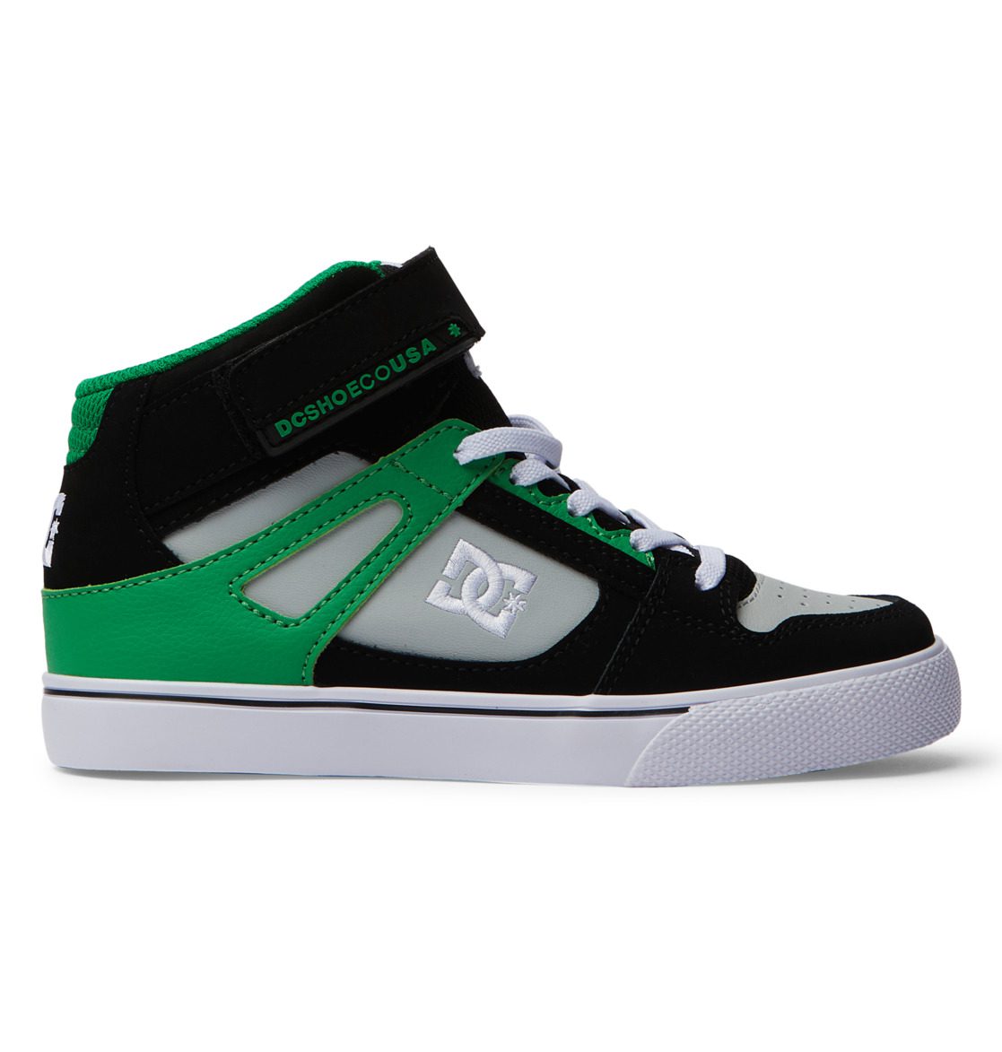 DC Shoes Pure High-Top EV black/kelly green (ADBS300324-BKG)