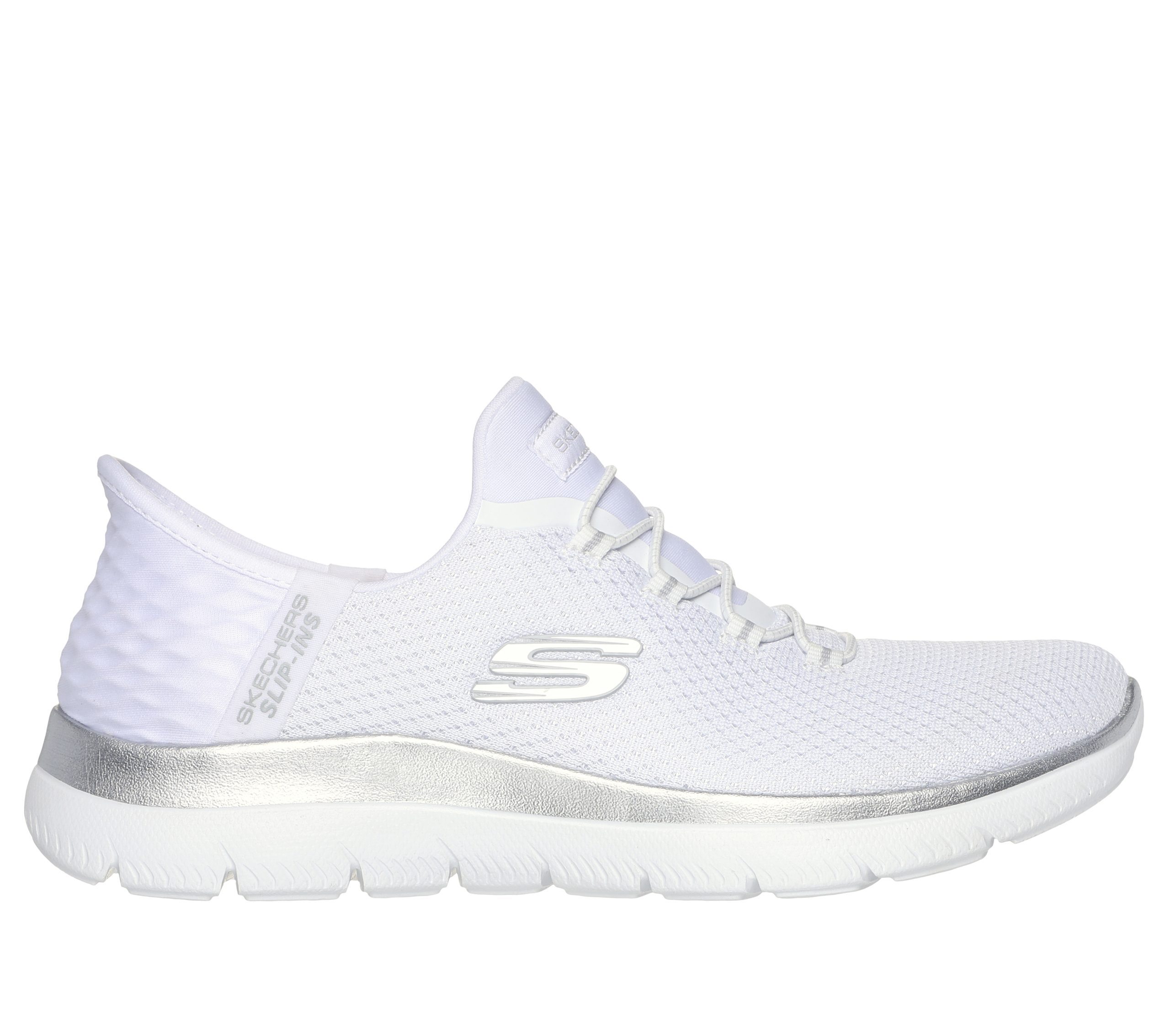 Skechers Skechers Slip-ins: Summits – Diamond Dream – Wit / Zilver (150123-WSL)