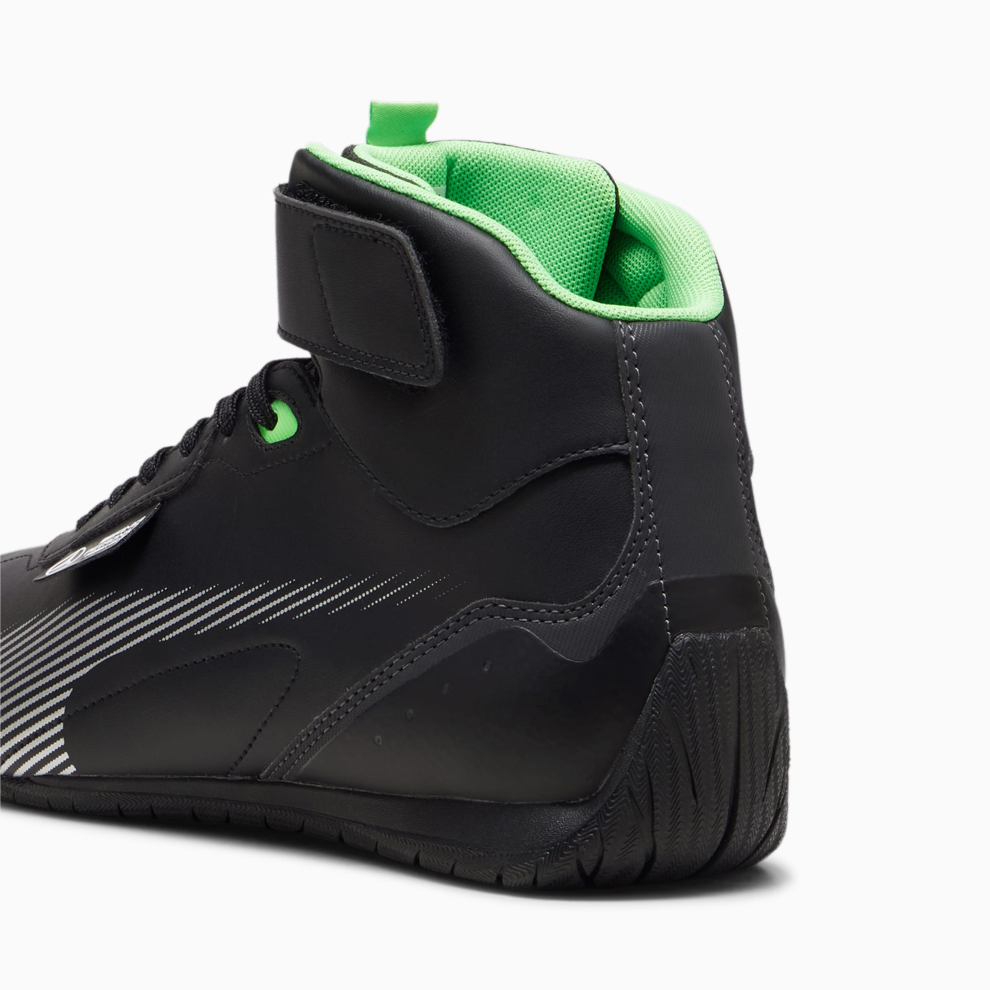 Puma Mercedes-AMG Petronas F1® Neo Cat Mid 2.0 unisex Zwart/Groen (308434-01)
