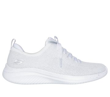 Skechers Ultra Flex 3.0 – Elegant Night – Wit / Zilver (150460-WSL)