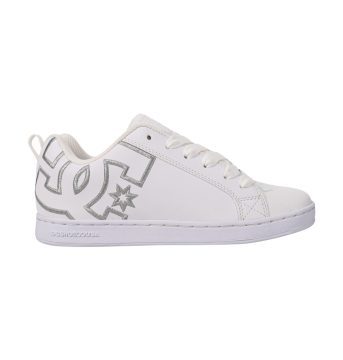 DC Shoes Court Graffik white/m silver (300678-WM5)