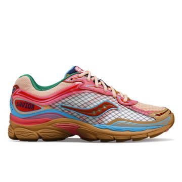 Saucony x JAE TIPS Progrid Omni 9 ‘THE TO-DO LIST’ “Tan/Pink / Multi” (S70864-2)