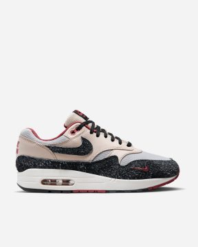 NIKE QS/TZ Air Max 1 ‘Keep Rippin’ Stop Slippin’ PEARL WHITE/BLACK GREY-CEDAR – (112884-1)