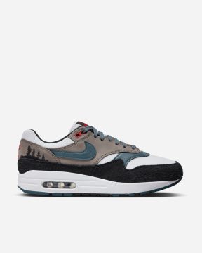 NIKE QS/TZ Air Max 1 ‘Slate Blue’ WHITE/SLATE BLUE-BLACK-SOFT – (111391-3)