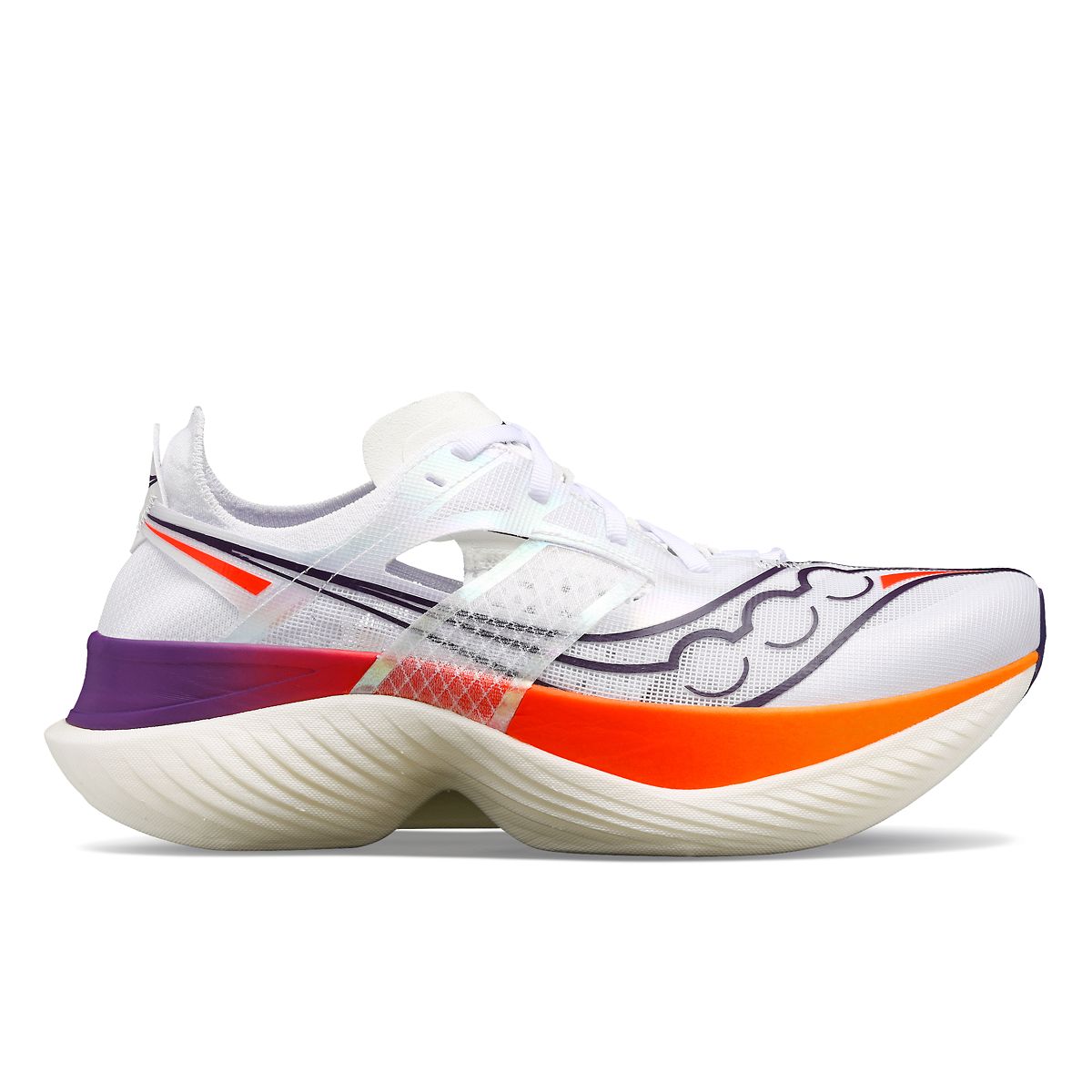 Saucony Endorphin Elite White / ViZiRed (S20768-126)
